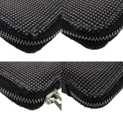 Hermes Handbook Cabas - Agenda Her Line Gray Canvas Men Women Leather Small