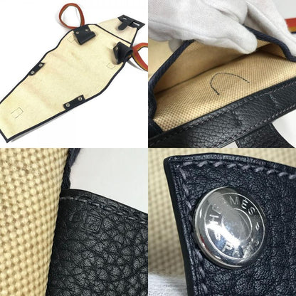 Hermes Backpack Sac Backpack Toile Ashe Beige