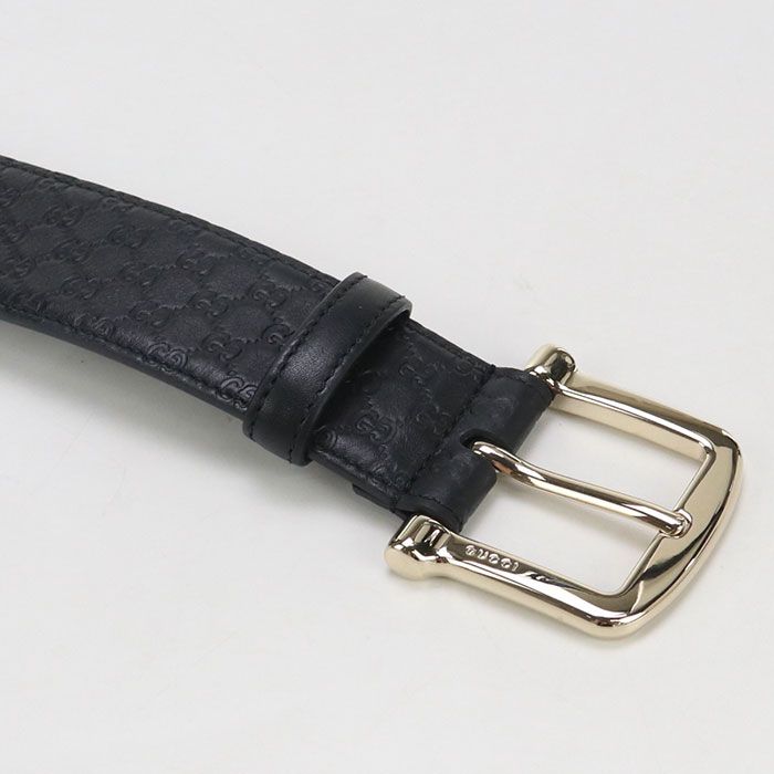 Gucci Micro Guccissima 281548 Bmj1g Belt Leather Men's