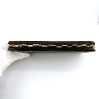 Louis Vuitton N60015 Damier Round Zipper Zippy Wallet Old Shape Long Wallet