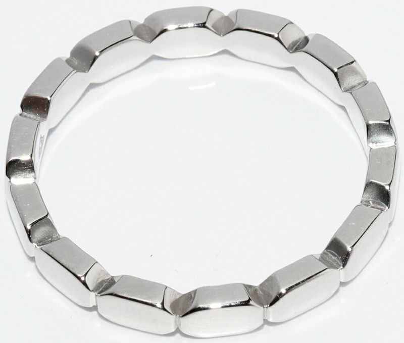 Chanel Pt950 Diamond 2P (approx 002ct) Première Promes Wedding Ring Width 25mm