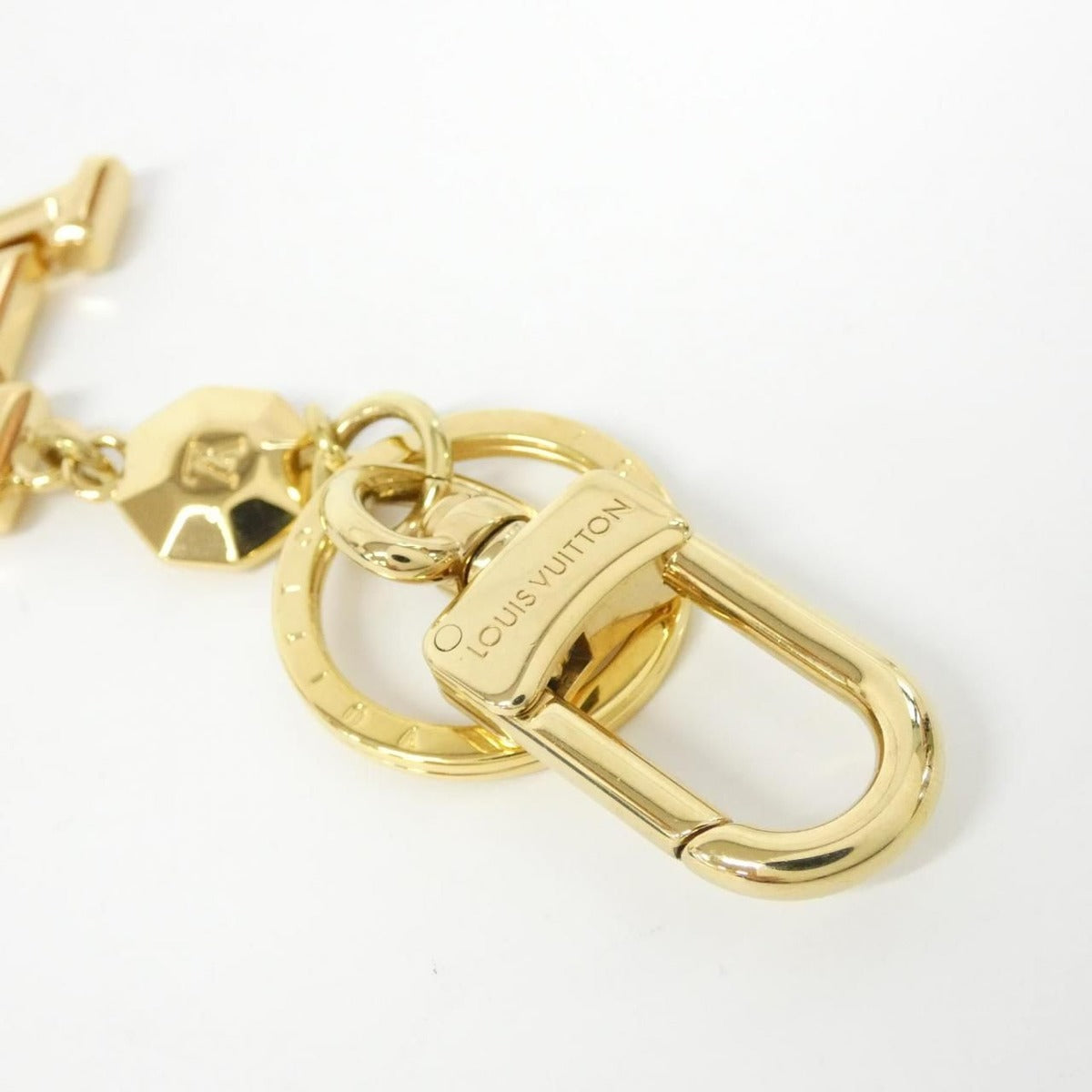Louis Vuitton Key Holder LV Facet Ring — view 3