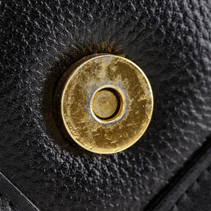 YVES Saint Laurent Yves Saint Laurent Y-stitch Calf Black Women's Shoulder Bag