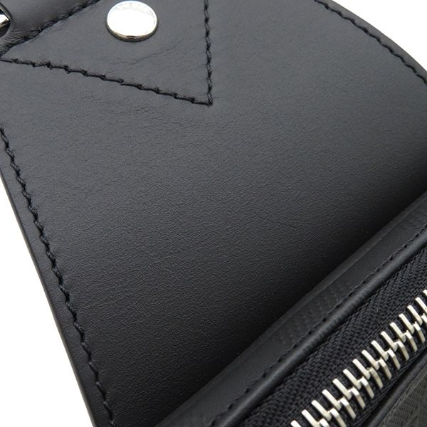 Louis Vuitton Body Bag Avenues Ring Bag Damier Infini Black Silver Hardware