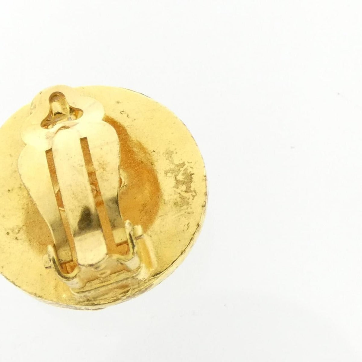 Chanel Vintage Earrings Gold — view 4