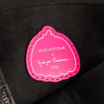 Louis Vuitton Limited Edition Yayoi Kusama Giant Pochette Metis Black Monogram — view 10