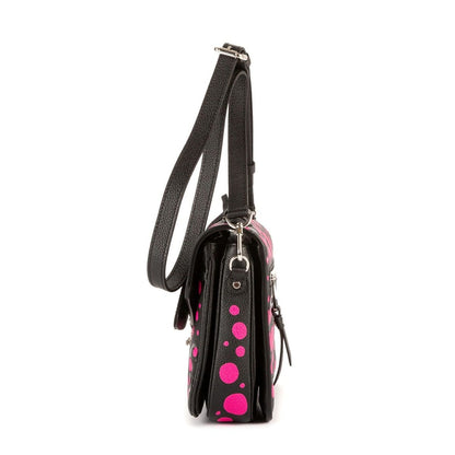 Louis Vuitton Limited Edition Yayoi Kusama Giant Pochette Metis Black Monogram — view 3
