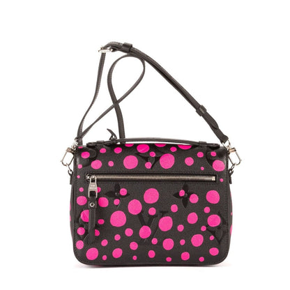 Louis Vuitton Limited Edition Yayoi Kusama Giant Pochette Metis Black Monogram — view 4