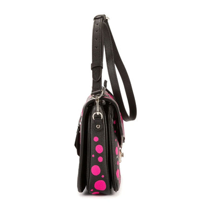Louis Vuitton Limited Edition Yayoi Kusama Giant Pochette Metis Black Monogram — view 5