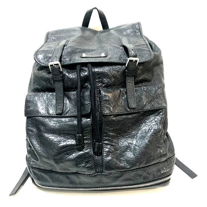 Balenciaga Backpack Sac Backpack Sac 298114 Sheepskin Black