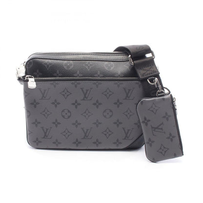 Louis Vuitton Shoulder Bag Trio Messenger Canvas Leather