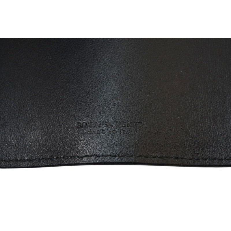 Bottega Veneta Key Case Ring Rows Intrecciato Nappa Black — view 6