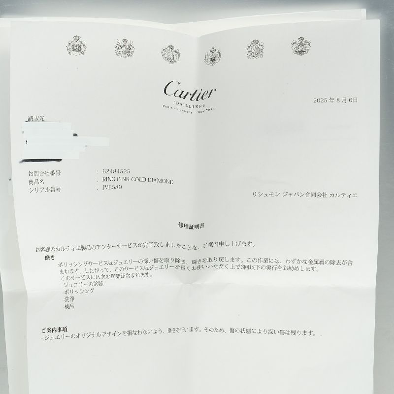 Cartier Love Small 18K Pink Gold And Pavé Diamonds Size 7 Ladies' 3.71g Ring