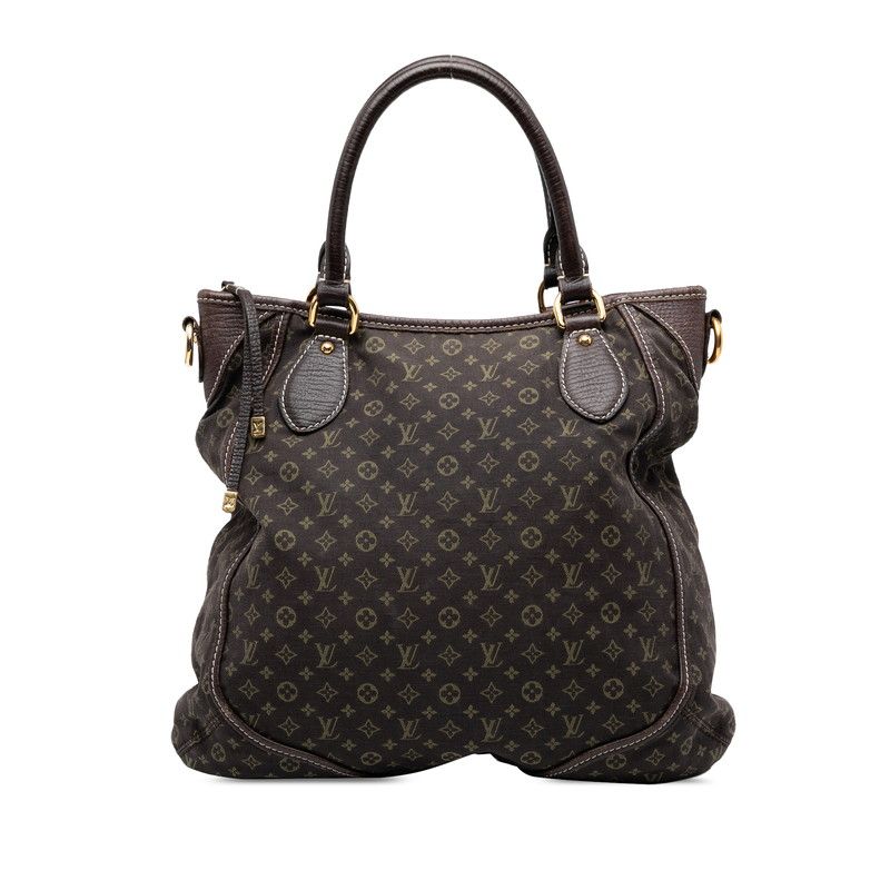 Louis Vuitton Monogram Mini Lin Buzas Angele M95622 Brown Canvas Leather Women