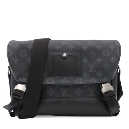 Louis Vuitton Messenger Voyage PM Black Monogram Eclipse Shoulder Bag