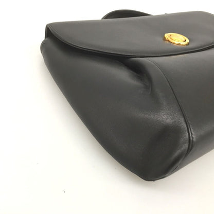 Cartier Panthère Brief Case Bag Leather Gold Hardware Black