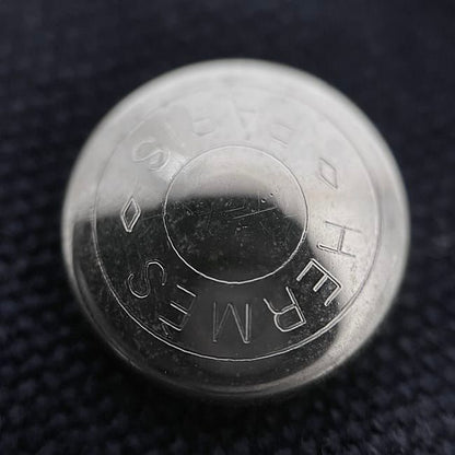 Hermes Handbag Deauville PM Black Navy Excellent Condition Canvas