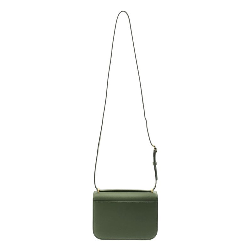 Loewe - Goya Anagram Logo Leather Small Shoulder Bag - Green - Women