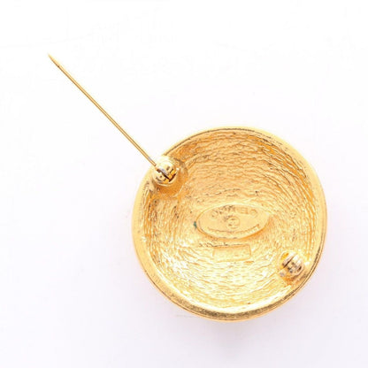 Chanel Brooch CC Logo — view 2
