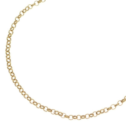 Chrome Hearts 22k Neckchain Roll Chain Necklace Gold