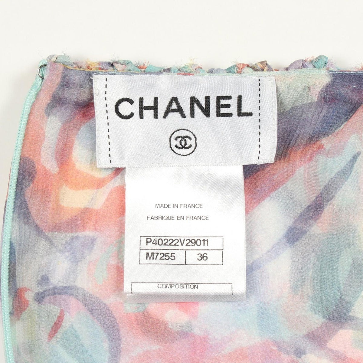 Chanel Dress Multicolor Silk — view 3