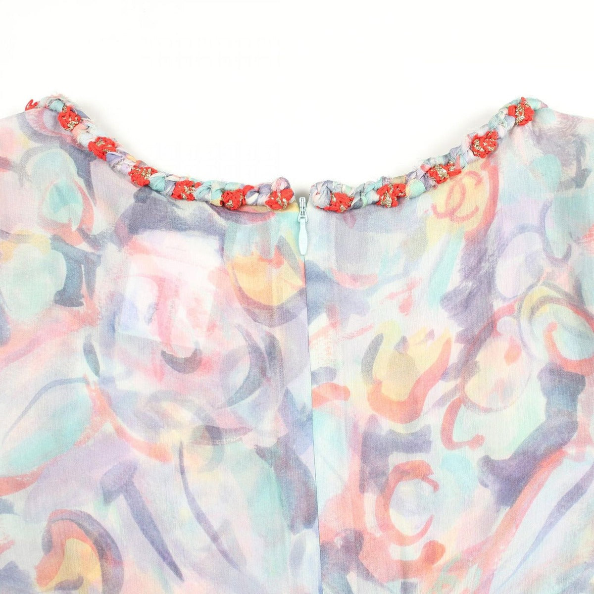 Chanel Dress Multicolor Silk — view 5
