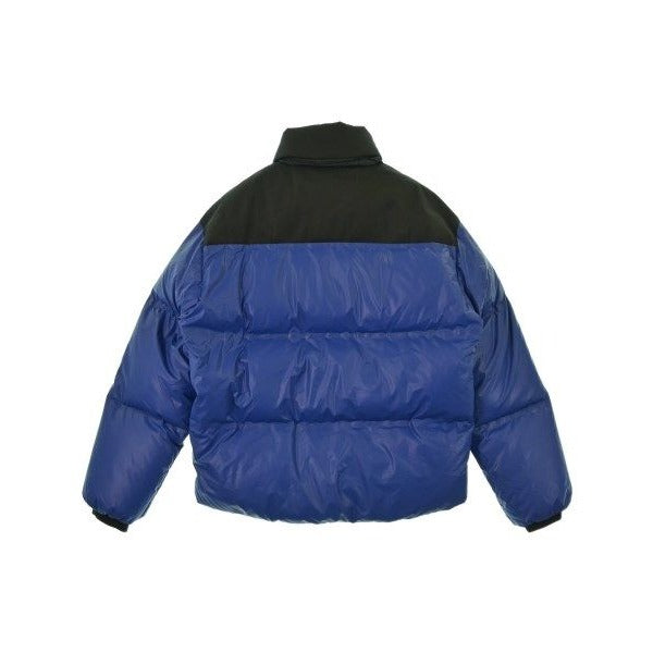 Prada Down Jacket Vest Blue X Black — view 2