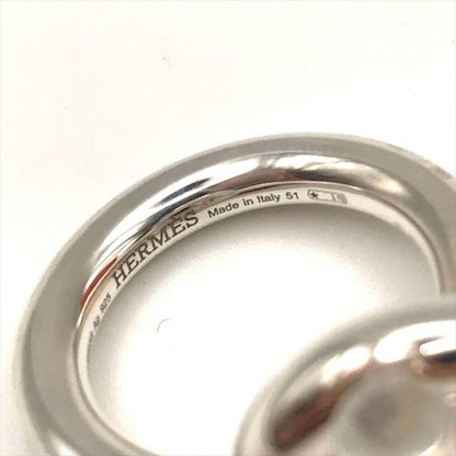 Hermes Chien Ring Silver