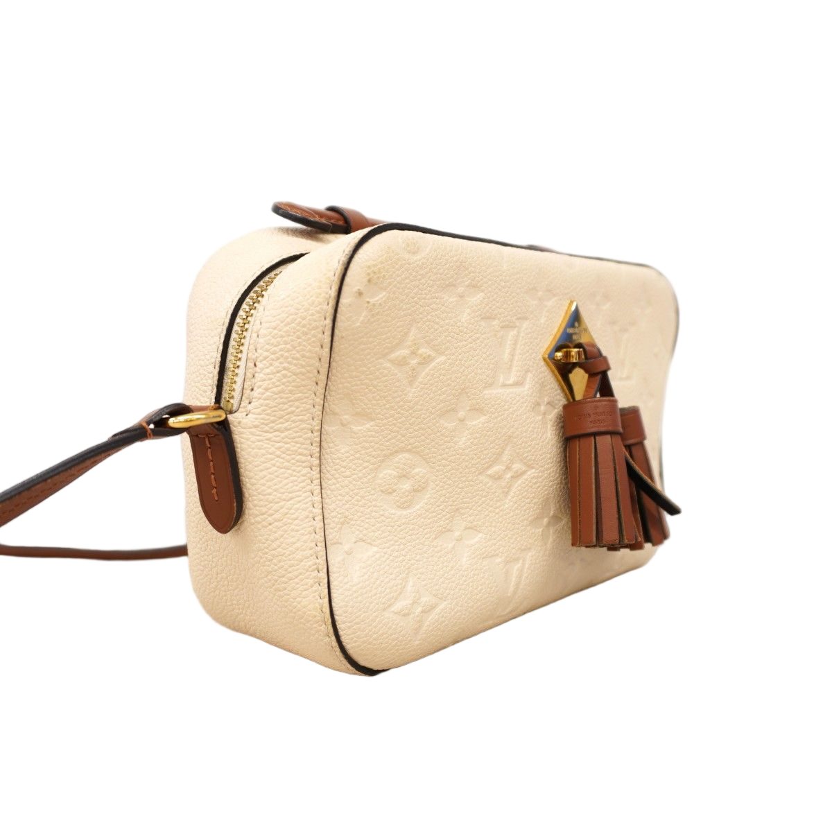 Louis Vuitton Shoulder Bag Monogram Empreinte Saintonge Cream Caramel — view 2