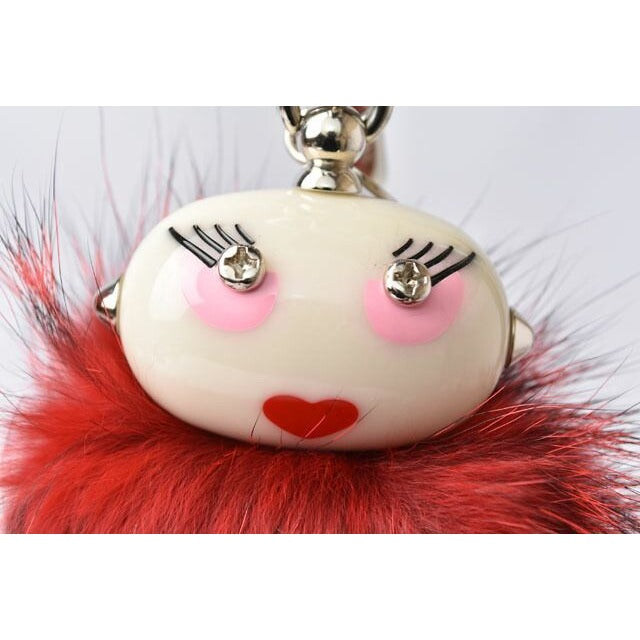 Prada Key Ring Holder Trick Nancy Robot Red Multi — view 4
