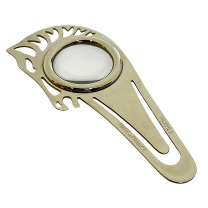 Hermes Cheval Loupe Magnifying Glass Bookmarker Bookmark Horse Animal Metal