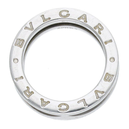 Bulgari B-zero1 Save The Children Black Ceramic Silver Ring Men's 10