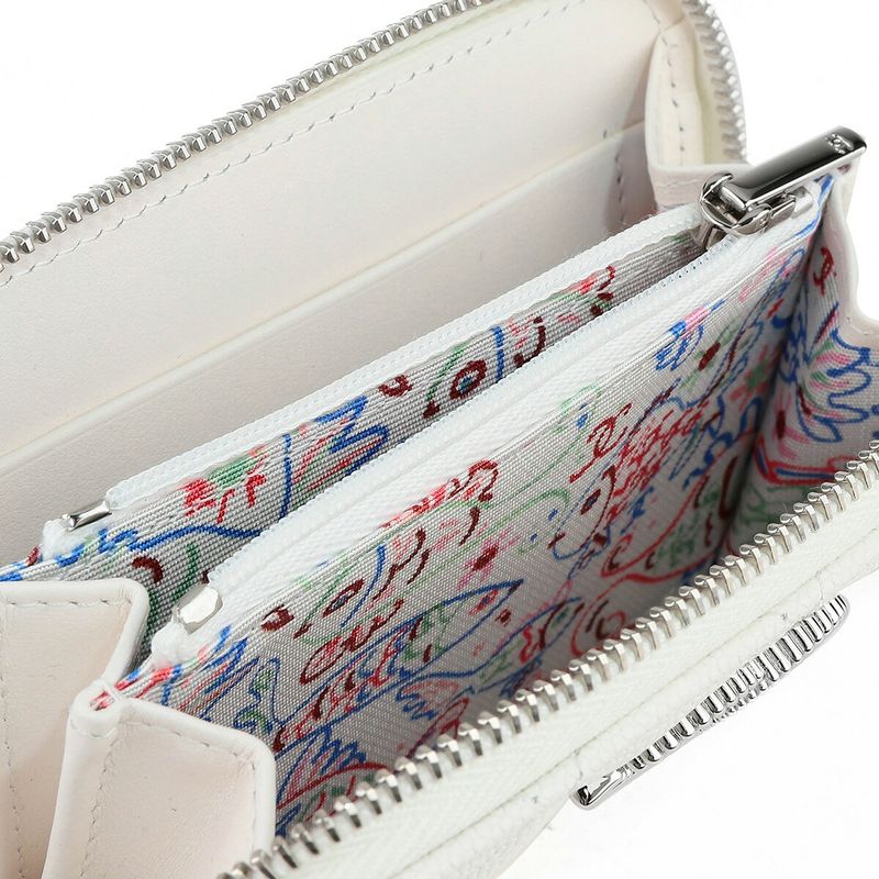 Chanel Coin Case White