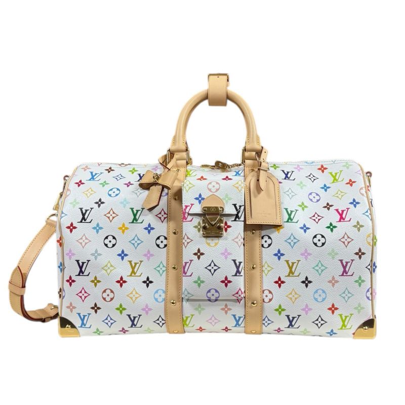 Louis Vuitton LV X TM Keepall Bandouliere 45 Monogram Multicolor Boston Bag