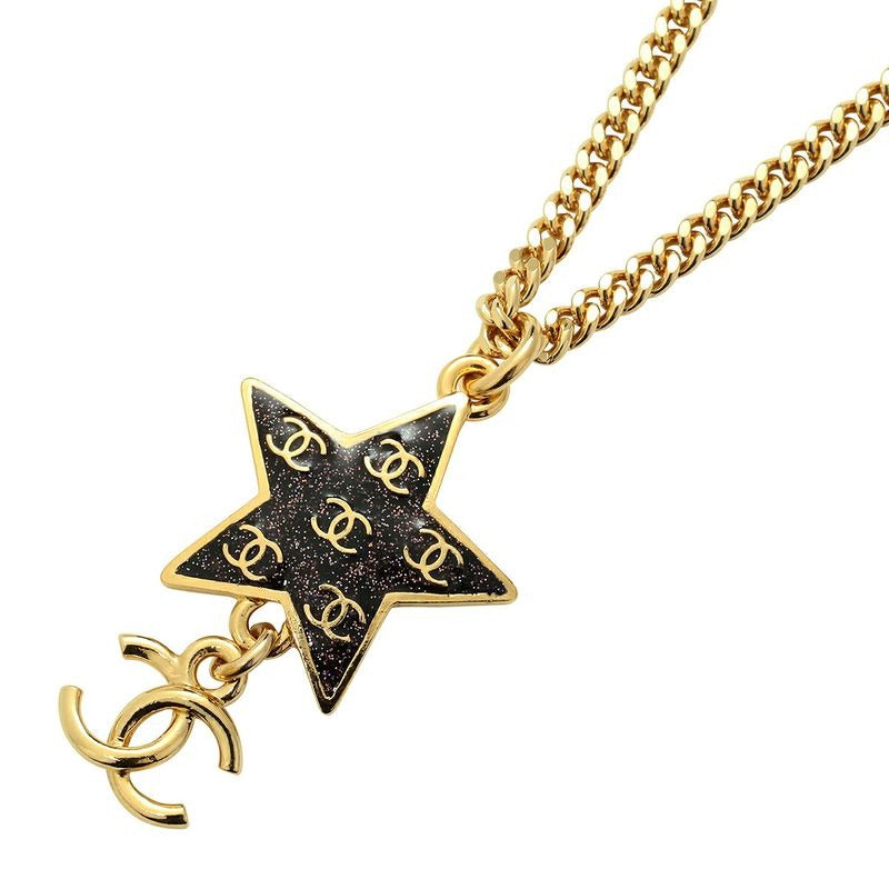 Chanel Necklace Star Motif Pendant