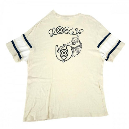 Loewe Knit Ibiza Summer Cut And Sewn Crewneck Top Apparel Clothing
