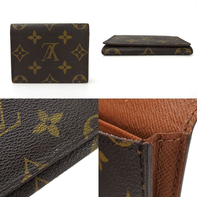 Louis Vuitton Card Casebusiness Card Holderanvelop Carte De Visitem62920monogram