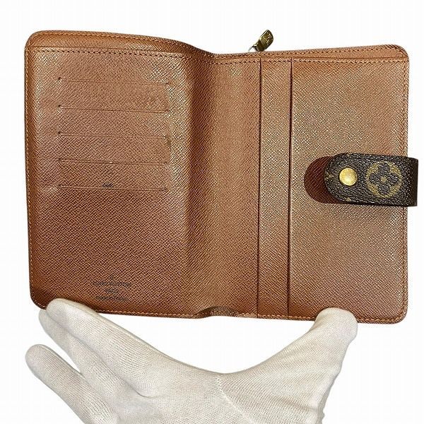 Louis Vuitton Monogram Porte Papier Zip M61207 Bifold Wallet Unisex