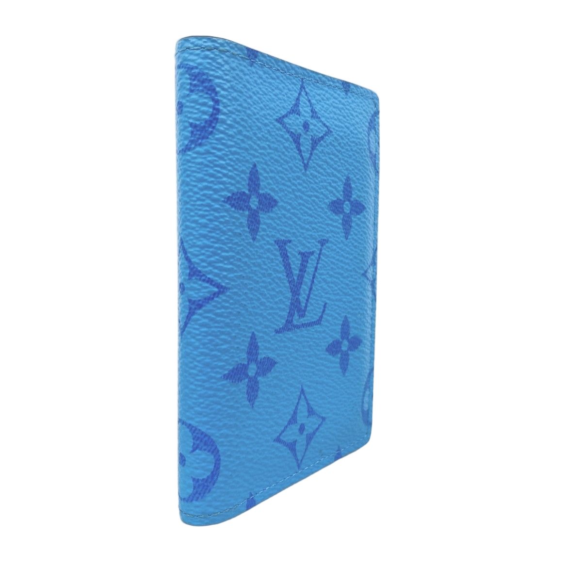 Louis Vuitton Card Case Taigarama Organizer de Poche Blue — view 2
