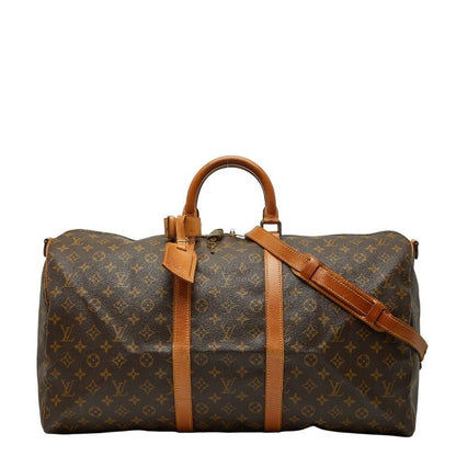Louis Vuitton Monogram Keepall Bandouliere 55 Boston Bag 2-Way
