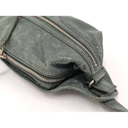Balenciaga Neolift Waist Bag Leather Green — view 7