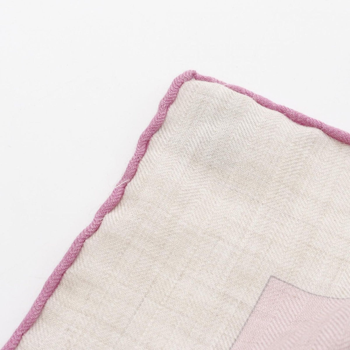 Hermes Scarf Carre Geant 140 Couvertures ET Tenues de Jour Beige Pink Multicolor — view 4