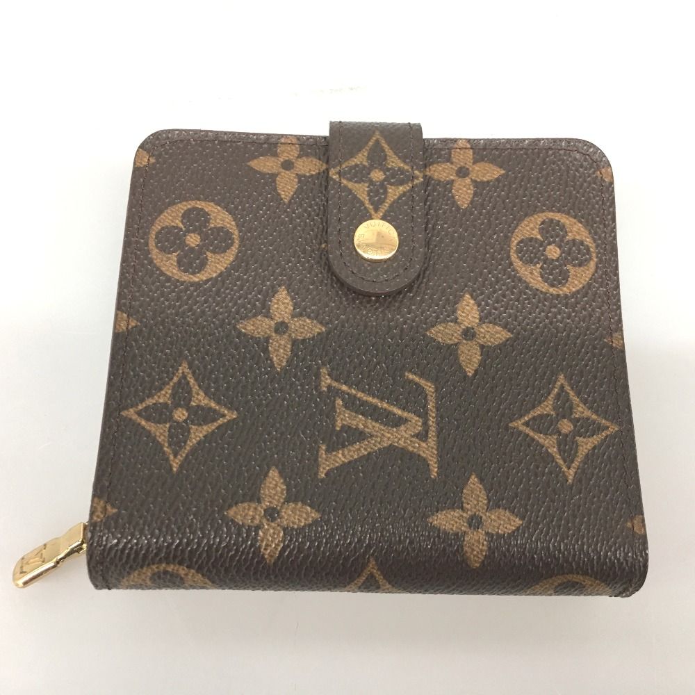 Louis Vuitton Monogram Compact Zip Bifold Wallet