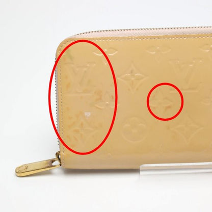 Louis Vuitton M90076 Vernis Round Zipper Zippy Wallet Long Wallet Louis Vuitton