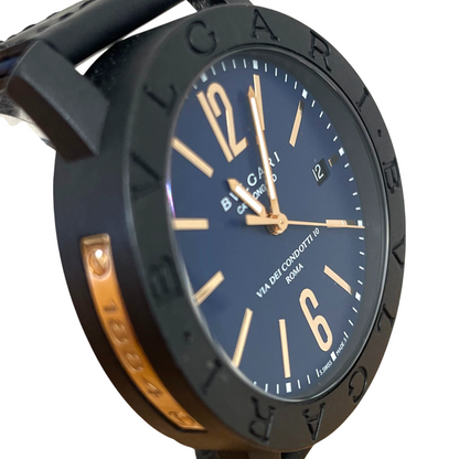 Bvlgari Bvlgari Bb40cl Bvlgari Bvlgari Carbon Gold Automatic A25-1324