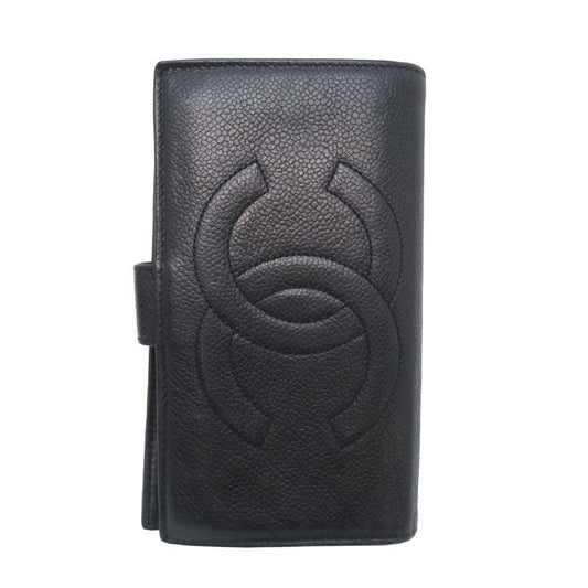 Chanel Wallet Caviar Black