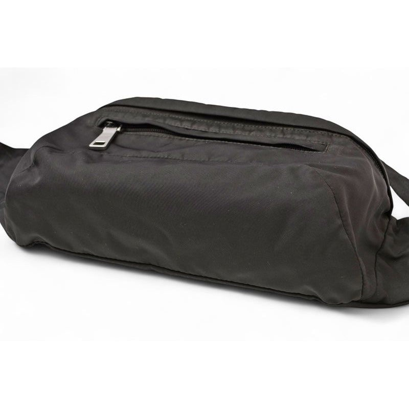Prada Waist Bag Pouch Body Nylon Nero Black 2 Vl008 Men — view 9