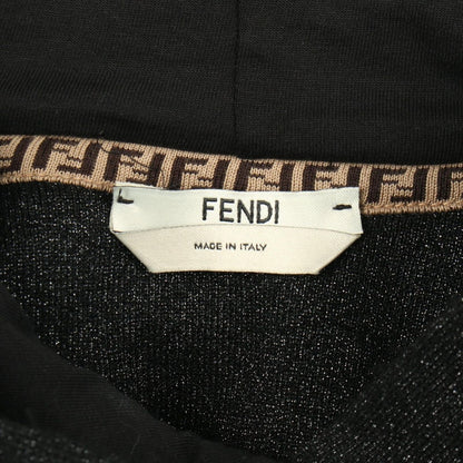 Fendi Hoodie Logo Lame Wool — view 3