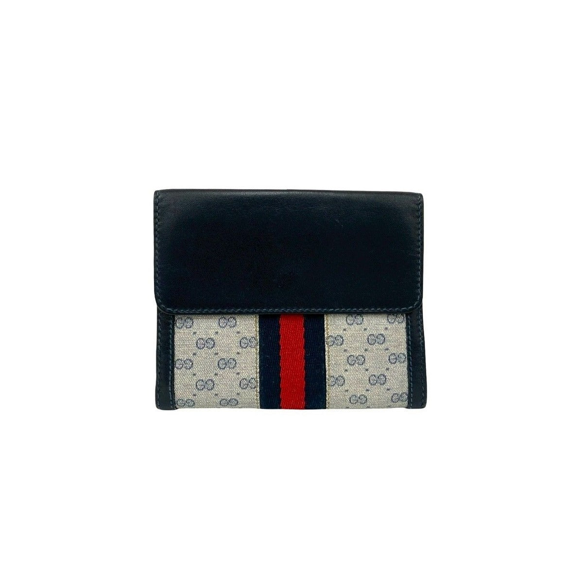 Gucci Vintage Sherry Line GG Logo All Over Pattern Leather — view 2