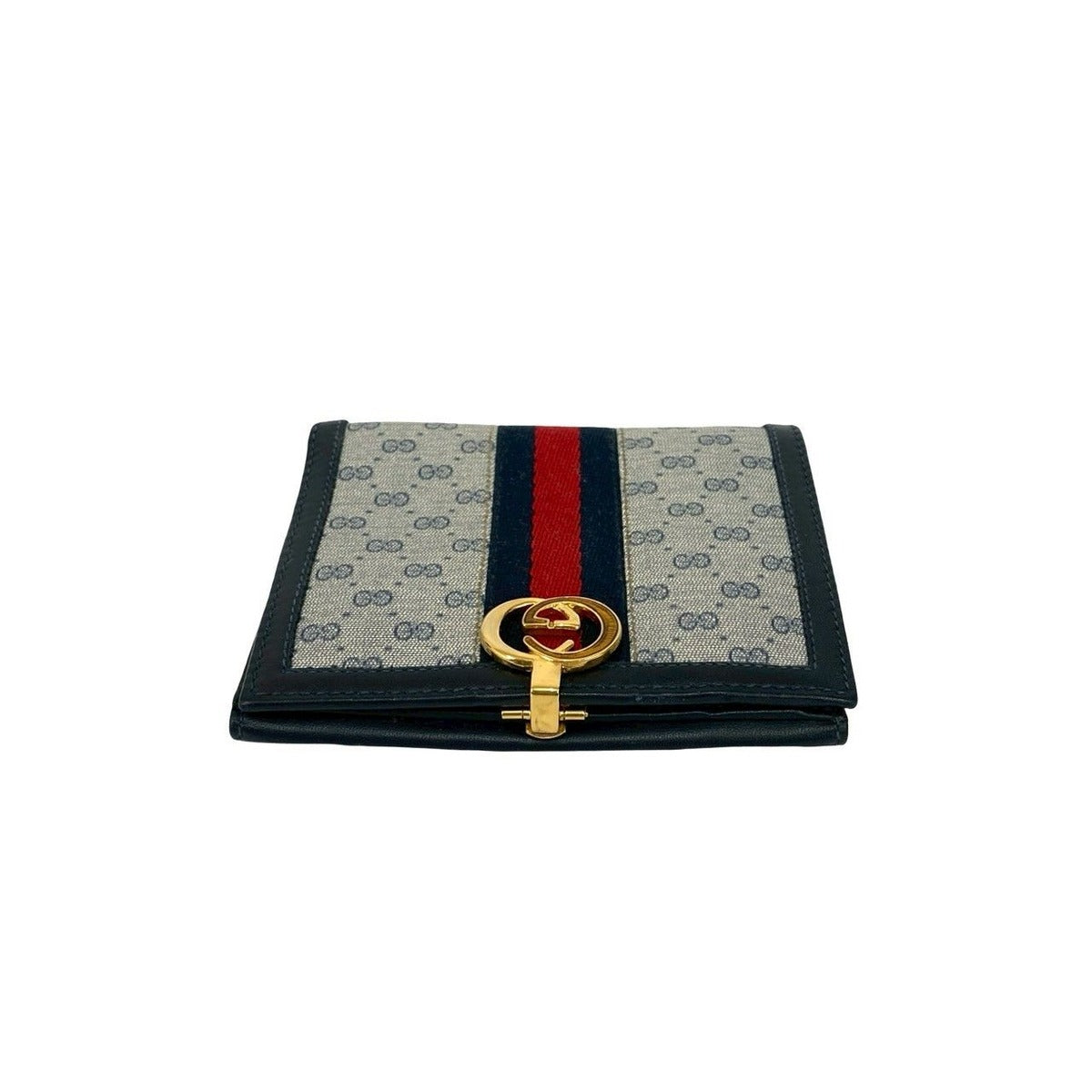 Gucci Vintage Sherry Line GG Logo All Over Pattern Leather — view 3